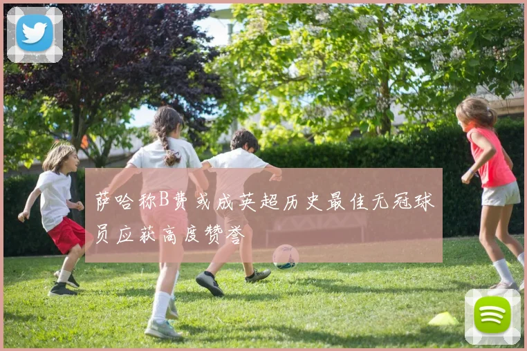 萨哈称B费或成英超历史最佳无冠球员应获高度赞誉